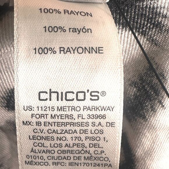 Chico's Animal Patch Cheetah Print Wrap Shawl One size Fits All NWT 📦 - Picture 6 of 10